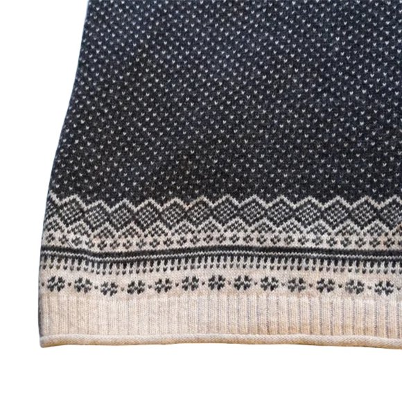 ⏰Fair Isle sweater dress w/drawstring - Picture 6 of 11